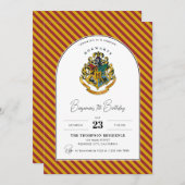 Harry Potter Zweinstein Crest Arch Verjaardag Kaart (Voorkant / Achterkant)