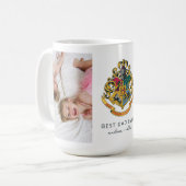 Harry Potter | Zweinstein Crest - Beste papa ooit Koffiemok (Voorkant links)
