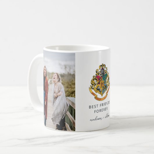 Harry Potter | Zweinstein Crest - Beste vrienden Koffiemok (Voorkant links)