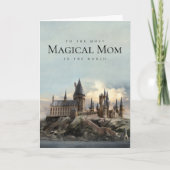 Harry Potter Zweinstein Kasteel Moederdag Kaart (Voorkant)