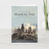 Harry Potter Zweinstein Kasteel Vaderdag Kaart (Voorkant)