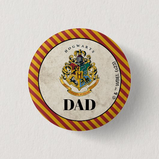 Harry Potter | Zweinstein Verjaardag Papa Ronde Button 3,2 Cm (Voorkant)