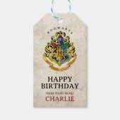 Harry Potter | Zweinstein Verjaardag Van Cadeaulabel (Voorkant)