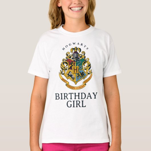 Harry Potter | Zweinstein - Verjaardags Meisje T-shirt (Voorkant)