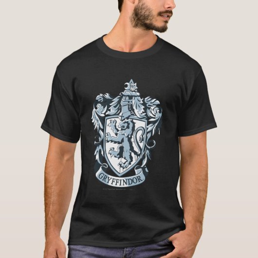 Harry PotterGryffindor Crest Blue T-shirt (Voorkant)