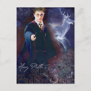 Harry Potters hertenpatroon Briefkaart