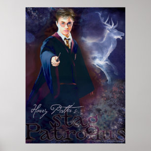 Harry Potter's Stag Patronus Poster