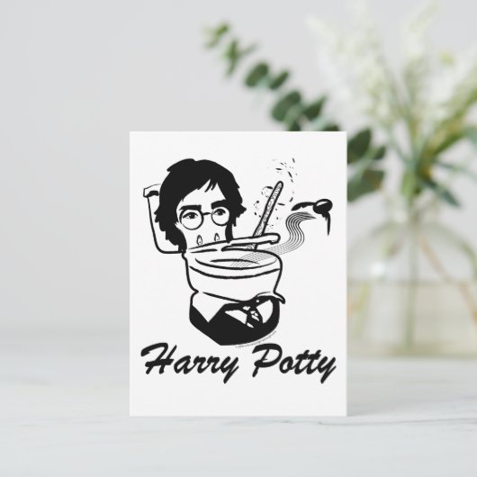 Harry Potty Briefkaart (Staand voorkant)