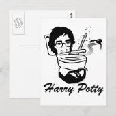 Harry Potty Briefkaart (Voorkant / Achterkant)