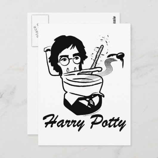 Harry Potty Briefkaart (Voorkant / Achterkant)