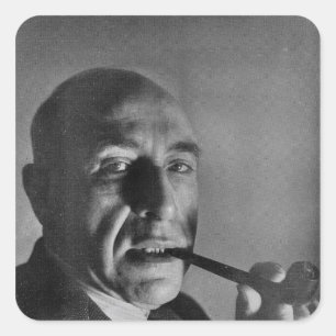 Harry Price Vierkante Sticker