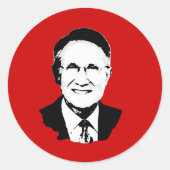 Harry Reid Ronde Sticker (Voorkant)