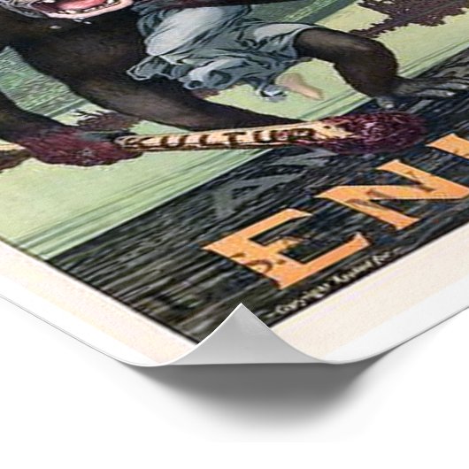 Harry Rhopps Destroy Art Poster (Hoek)