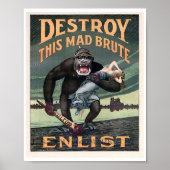 Harry Rhopps Destroy Art Poster (Voorkant)