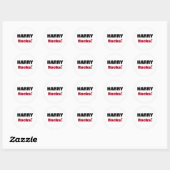 Harry Rocks Ronde Sticker (Vel)