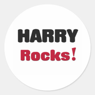 Harry Rocks Ronde Sticker