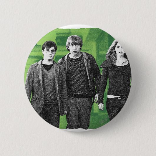Harry, Ron en Hermione 1 Ronde Button 5,7 Cm (Voorkant)