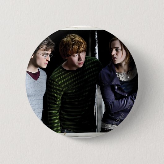 Harry, Ron en Hermione 4 Ronde Button 5,7 Cm (Voorkant)