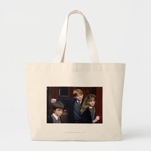 Harry, Ron en Hermione Grote Tote Bag (Voorkant)