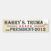 Harry S. Truman 2012 Bumpersticker (Voorkant)