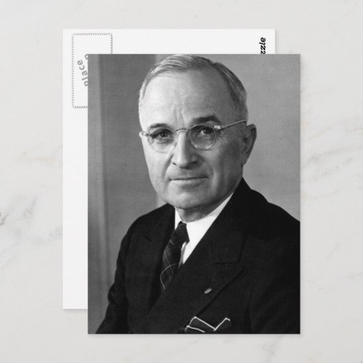 Harry S. Truman 33 Briefkaart (Voorkant / Achterkant)