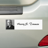 Harry S. Truman 33 Bumpersticker (Op auto)
