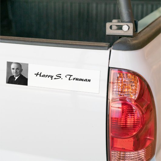 Harry S. Truman 33 Bumpersticker (Op Truck)