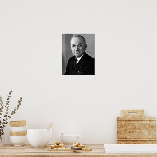 Harry S. Truman 33 Poster (Keuken)