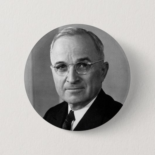 Harry S. Truman 33 Ronde Button 5,7 Cm (Voorkant)