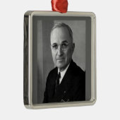 Harry S. Truman 33rd President Metalen Ornament (Rechts)