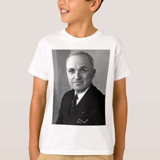 Harry S. Truman 33rd President T-shirt (Voorkant)