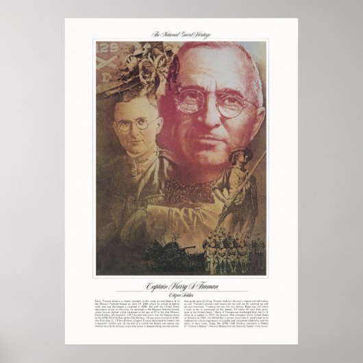 Harry S. Truman Citizen Soldier Poster (Voorkant)