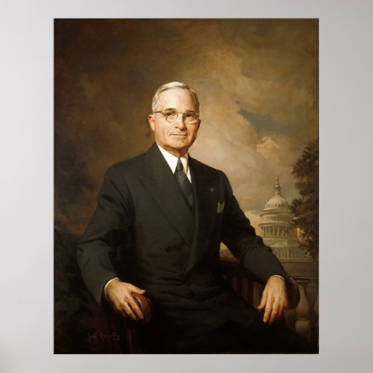 HARRY S. TRUMAN door Greta Kempton Poster (Voorkant)