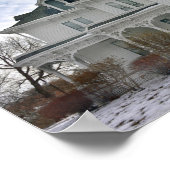 Harry S. Truman Home, Snow, Independence, Missouri Poster (Hoek)