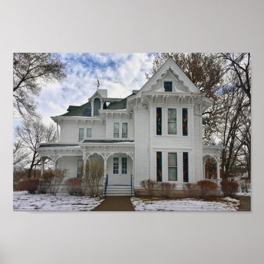 Harry S. Truman Home, Snow, Independence, Missouri Poster (Voorkant)