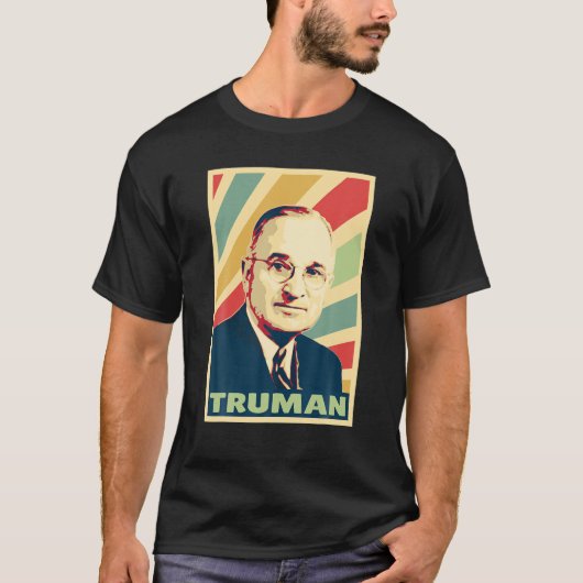 Harry S Truman Kleuren T Shirt (Voorkant)