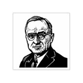 Harry S Truman Rubber Stamp Rubberstempel (Afrduk)