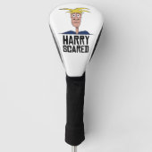 Harry Scared Head Hoesje Golfheadcover (Voorkant)