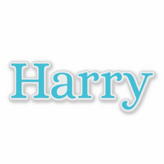 Harry Sticker (Voorkant)