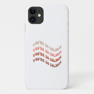 Harry stijlen Golden Case-Mate iPhone Case