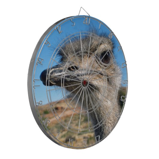 Harry the Happy Ostrich Dartbord (Voorkant Links)