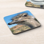 Harry the Happy Ostrich Drankjes Onderzetter (Linkerzijde)