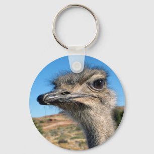 Harry the Happy Ostrich Sleutelhanger