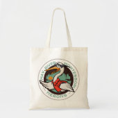 Harry The Heron Canvas tas (Voorkant)