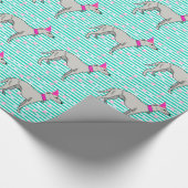 Harry the Whippet Cadeaupapier (Hoek)