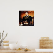 Harry Truman "Gaf ze geen donder" Quote Poster (Keuken)