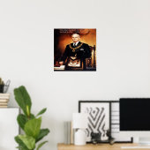 Harry Truman "Gaf ze geen donder" Quote Poster (Thuiskantoor)