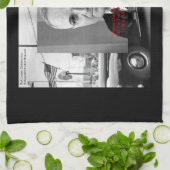 Harry Truman "Gave No Hell" Wisdom-citaat op Kitch Theedoek (Gevouwen)