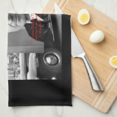 Harry Truman "Gave No Hell" Wisdom-citaat op Kitch Theedoek (Quarter Fold)