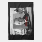 Harry Truman "Gave No Hell" Wisdom-citaat op Kitch Theedoek (Verticaal)